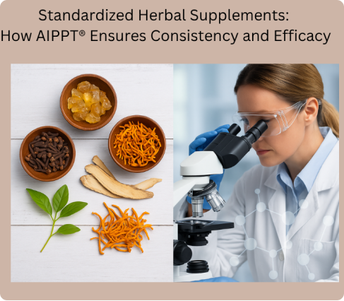 Standardized Herbal Supplements: How AIPPT® Ensures Consistency and Efficacy